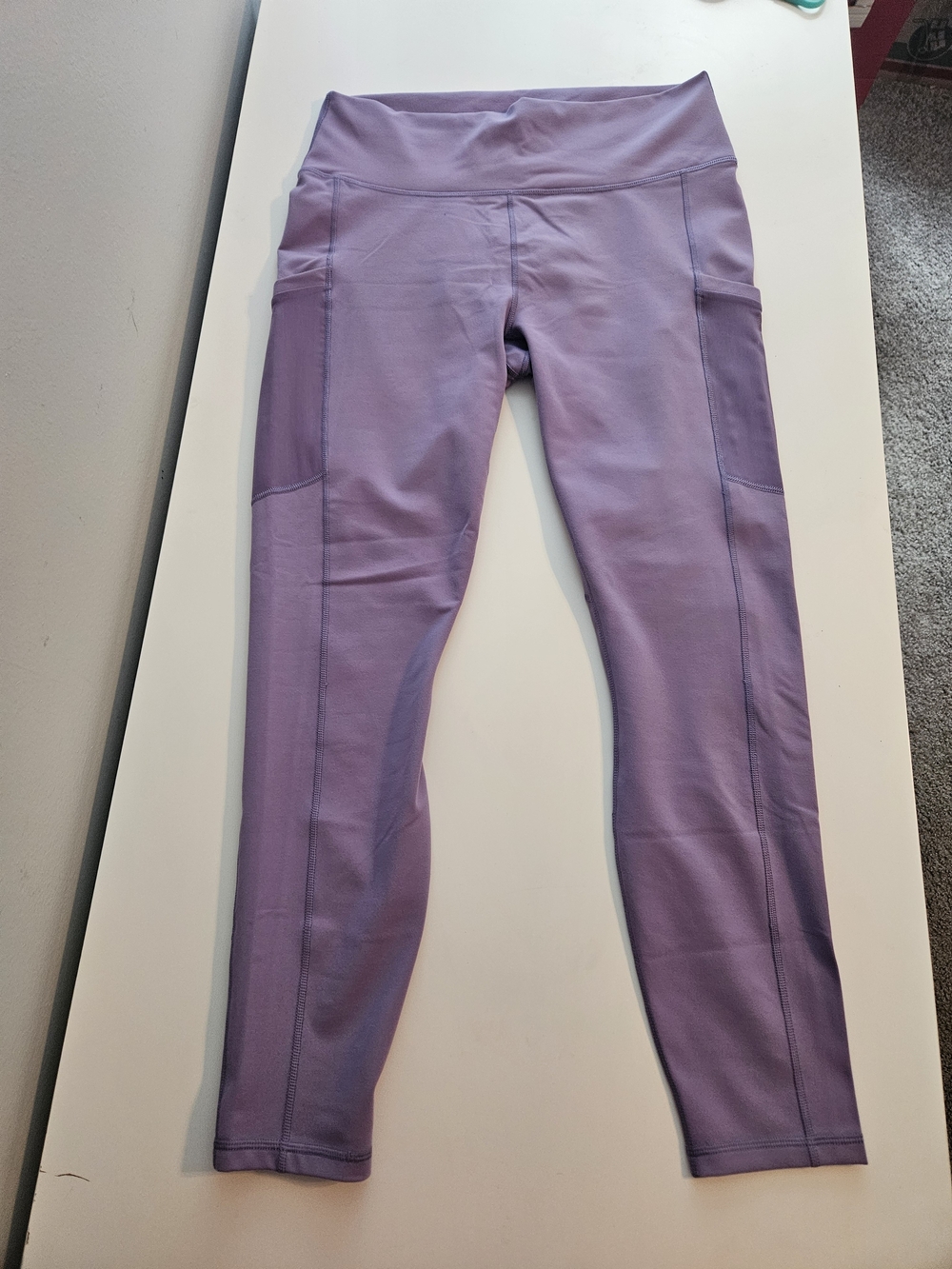Fabletics On The Go Womens' High-Waist Leggings with Side Pockets